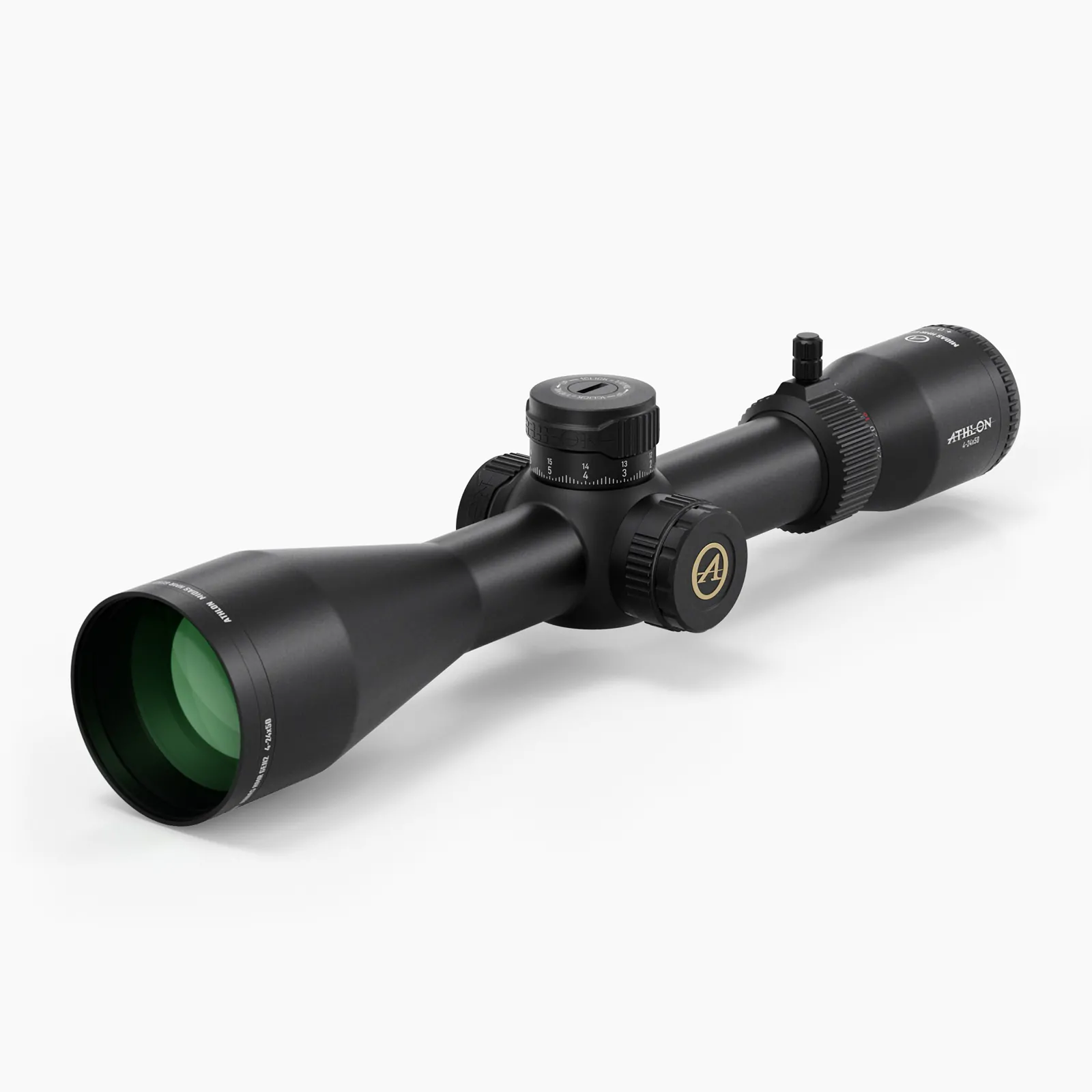 Athlon Optics Midas HMR 4-24x50 30mm SFP IR APRS-H2 MIL Riflescope - View 2