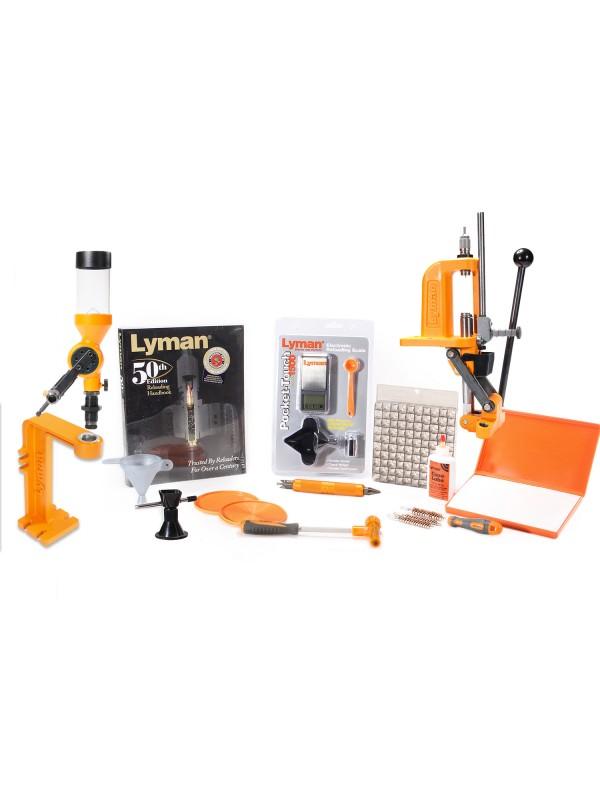 Lyman Brass Smith Victory Press Reloading Kit 1 Hole Cast Iron - View 2