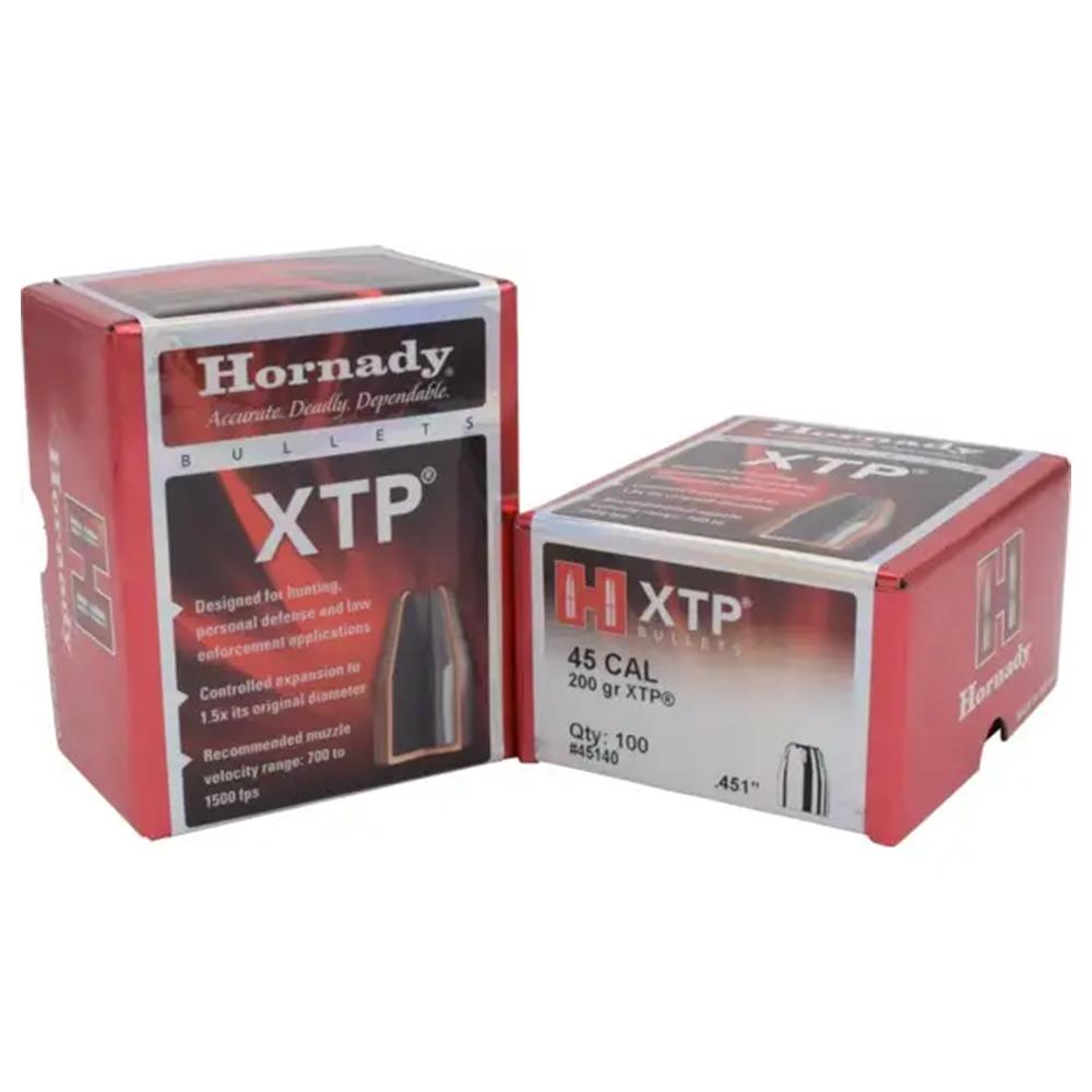 Hornady 45140 XTP Hunting 45 Cal .451 200 gr Hollow Point (HP) - View 2