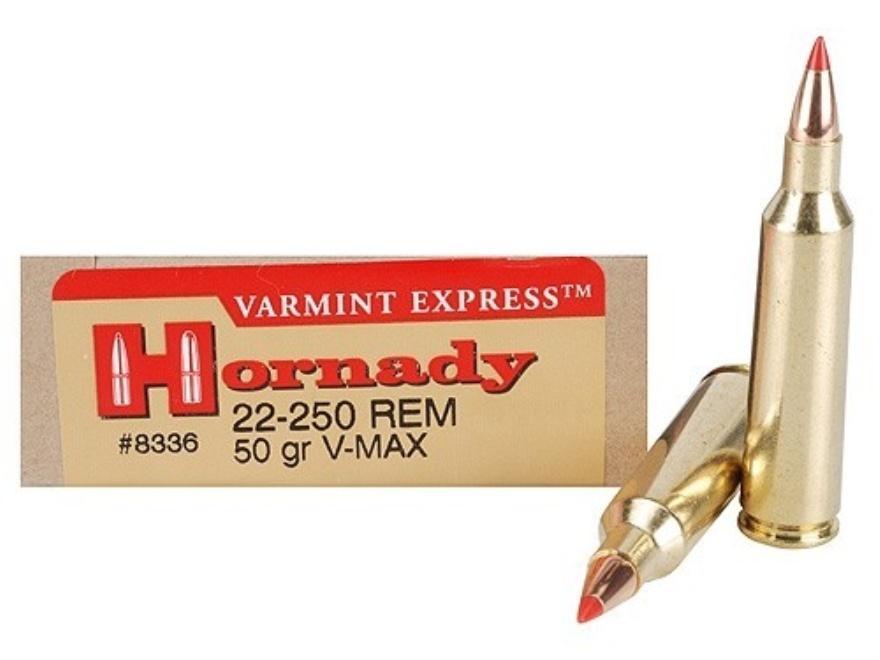 Hornady Varmint Express 22-250 Rem 50 Grain V-Max 20 Rounds per Box - View 2