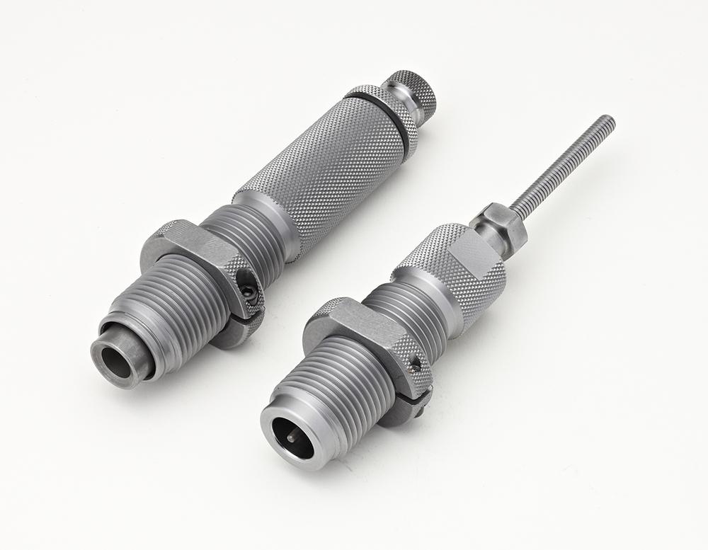 Hornady 546207 22 Nosler 2 Die Set Natural Finish 7/8-14 Action Type - View 2
