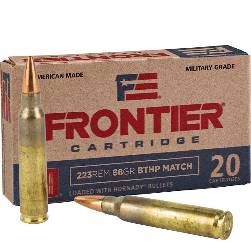 Hornady FR160 223 Rem 68 gr BTHP 20 Rounds Brass Case Military Grade - View 2