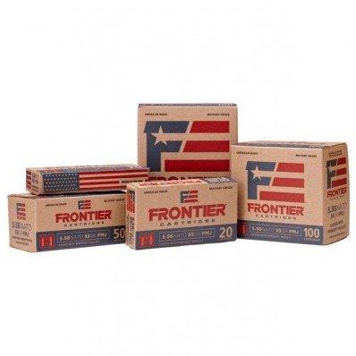 Frontier Cartridge FR200 Military Grade 5.56x45 NATO 55 gr FMJ Rifle Ammo - 20 Per Box/ 25 Cs - View 2