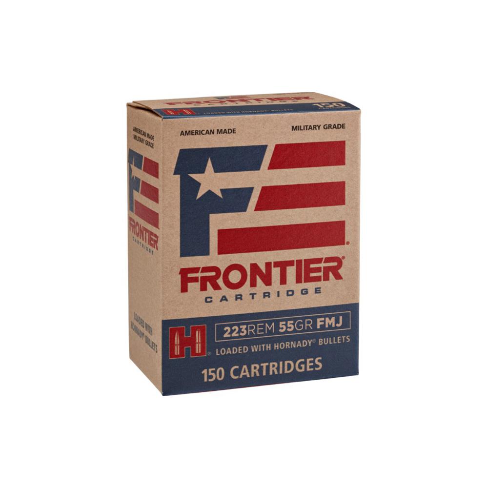 Hornady FR1015 Frontier 223 Rem 55gr FMJ Military Grade Rifle Ammo 150/Box - View 2