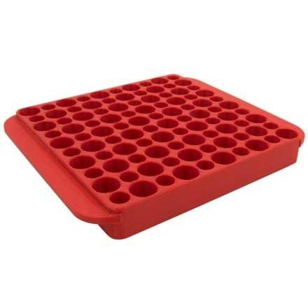 Hornady 480042 Magnum Reloading Block Red Plastic 50rd Multi-Caliber - View 2