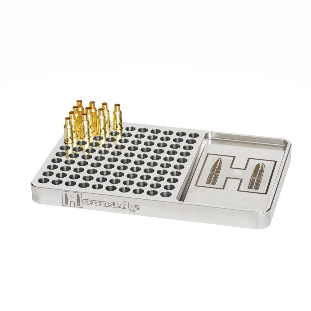 Hornady 480044 Reloading Block Red Aluminum Capacity 100rd Rifle Firearm - View 2