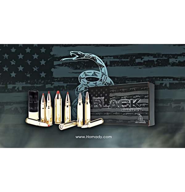 Hornady 80234 Black Target/Varmint 223 Rem 62gr FMJ 20/10 - View 2