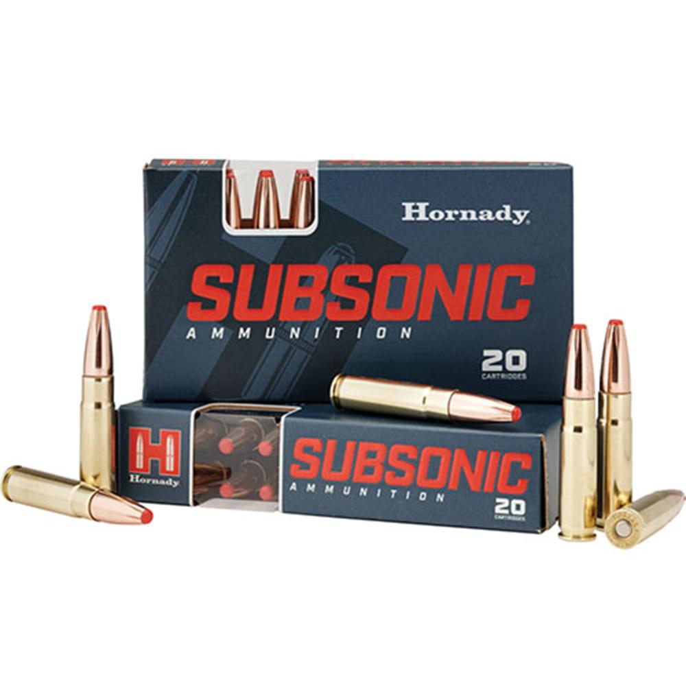 Hornady 80877 Subsonic Rifle 300Blackout 190gr Sub X 20 Per Box/10 Case - View 2