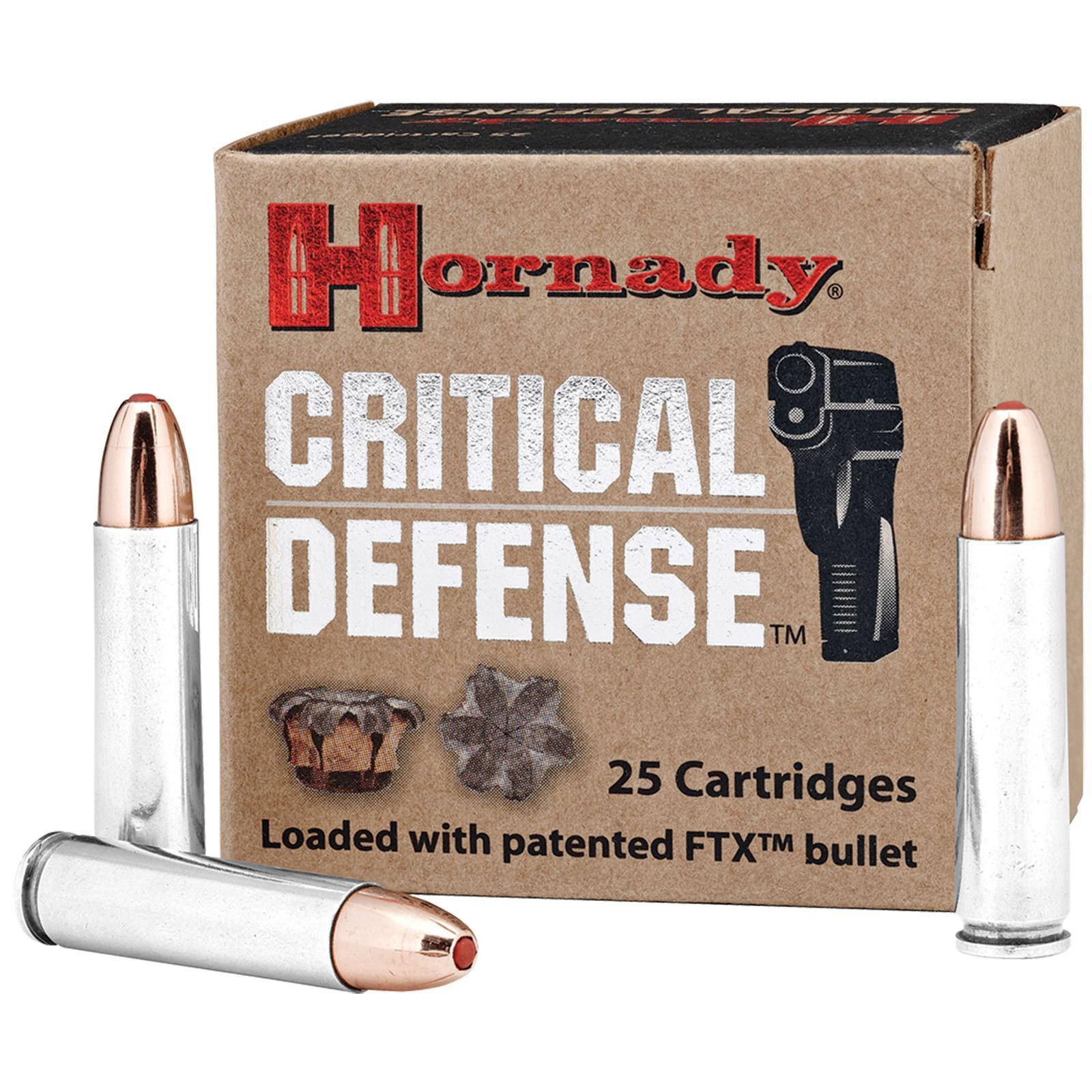 Hornady Critical Defense 30 Carbine 110 Grain FTX 25 Rounds Box - View 2