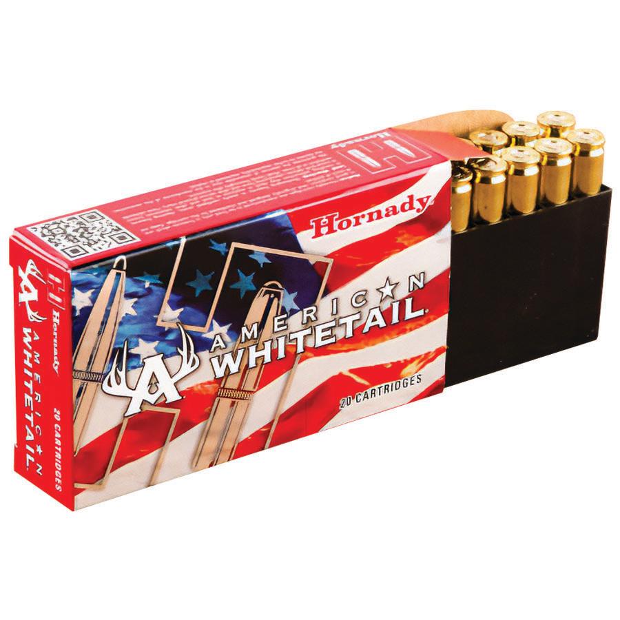 6.5 Creedmoor Hornady American Whitetail 129gr Interlock Hunting Ammo - View 2