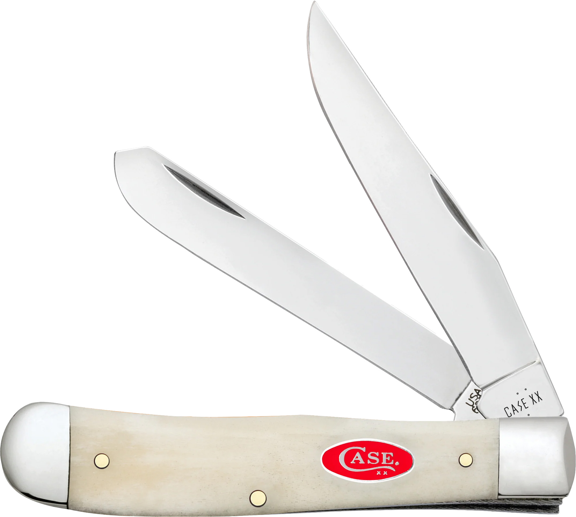 Case CAE TRAPPER NATRUAL BONE Smooth Natural Bone .000 - View 2