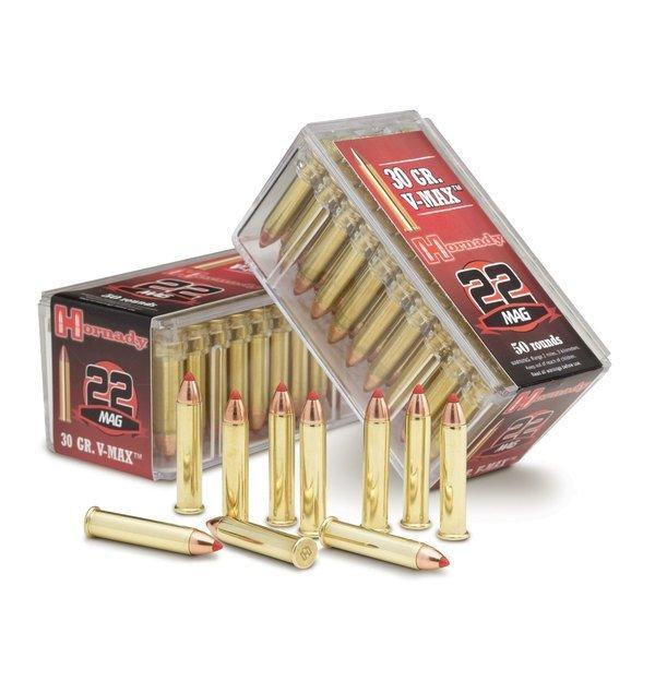 Hornady 22 Mag Varmint Express 30 gr V-Max Magnum Ammo 30gr 22WMR - View 2