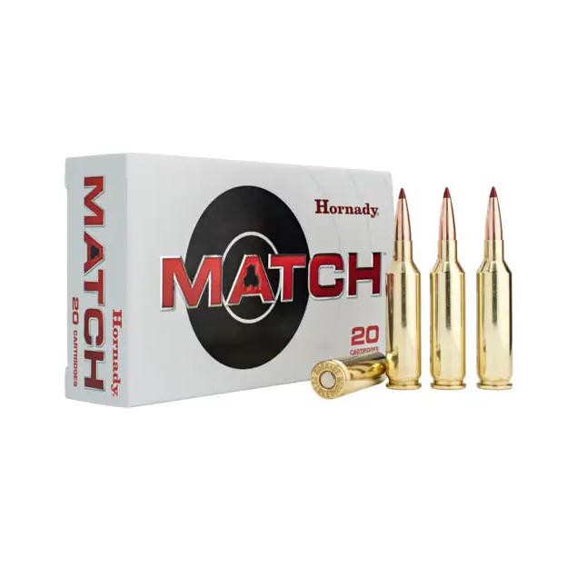 Hornady 83411 Match 22 Creedmoor 80gr ELD 3285fps 20/Box - View 2