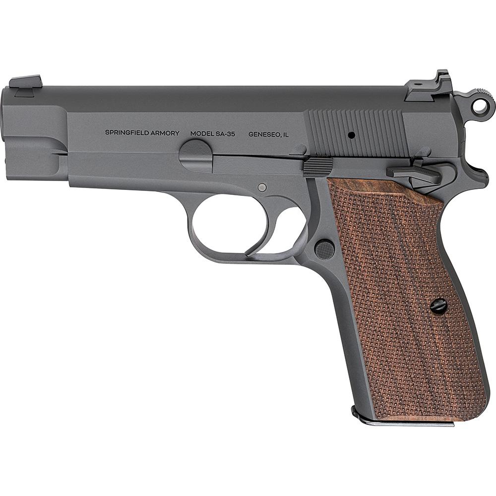 SPRINGFIELD SA-35 9MM 4" 15RD MATTE BLUED/WALNUT - View 2