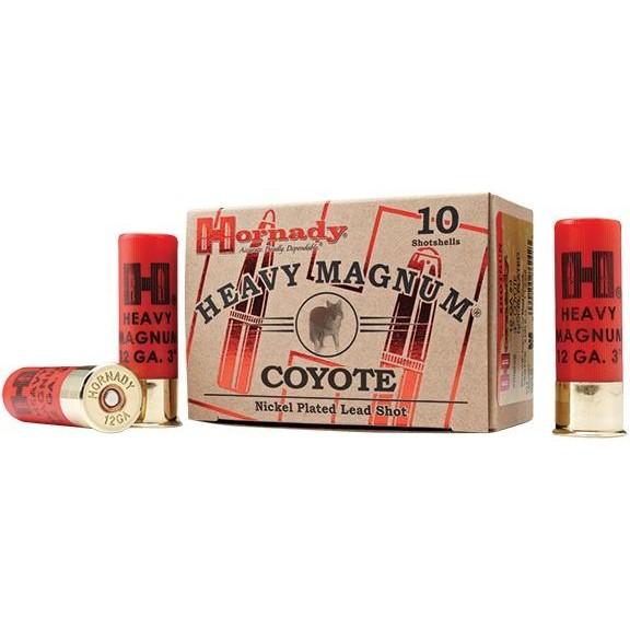 Hornady 86222 Heavy Magnum Coyote 12 Gauge 3" 1 1/2 oz 1300 fps Nickel-Plated BB Shot 10 Bx/10 Cs - View 2