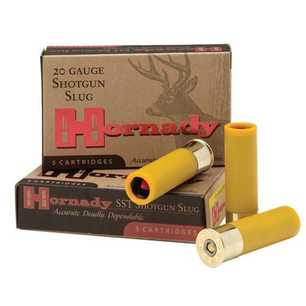 Hornady 20 ga 2.75" 2 3/4" 250gr SST SABOT SLUG 5 SHELLS gauge - View 2