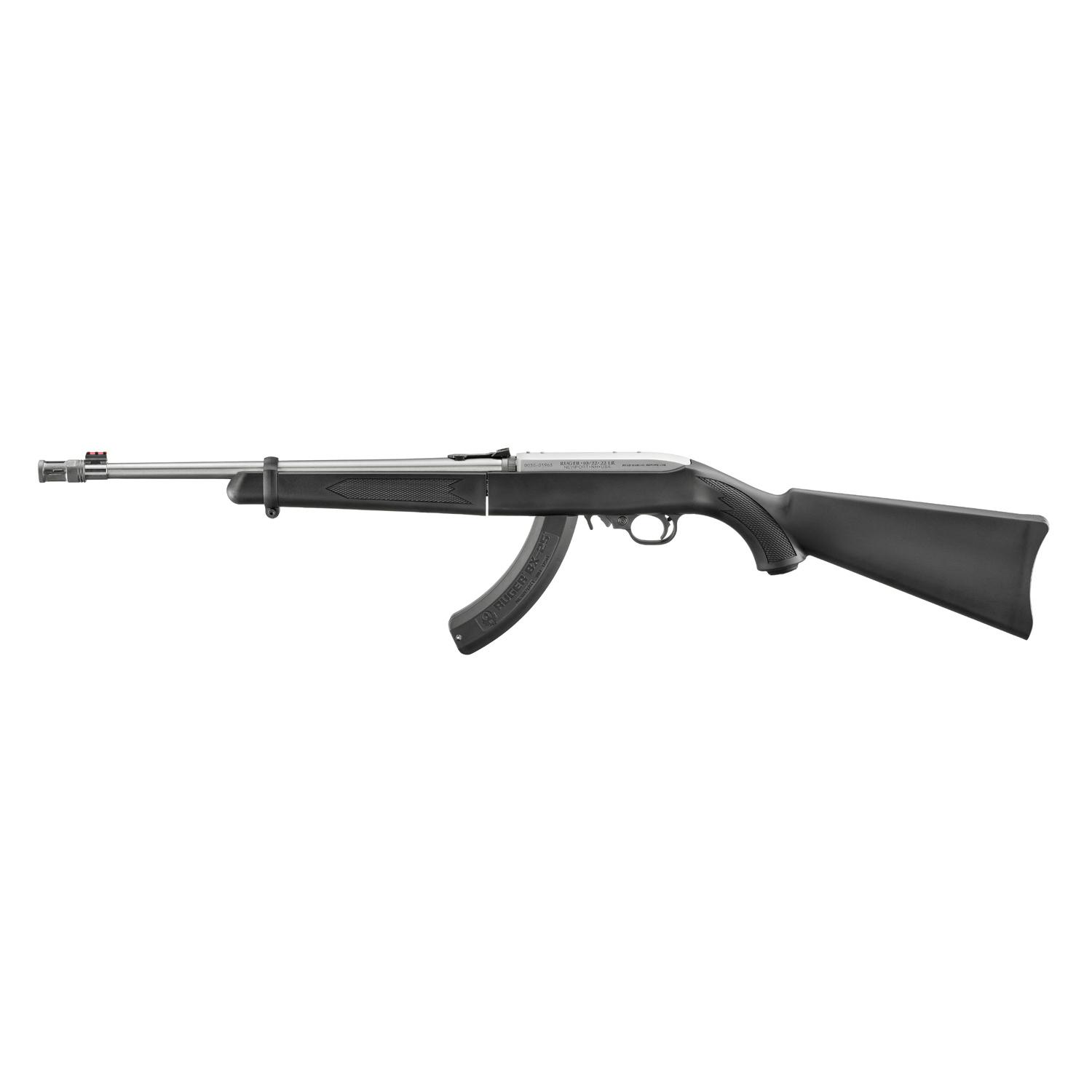 Ruger 32028 10/22 Takedown 22 LR 18.5" Matte Stainless Rifle - View 2