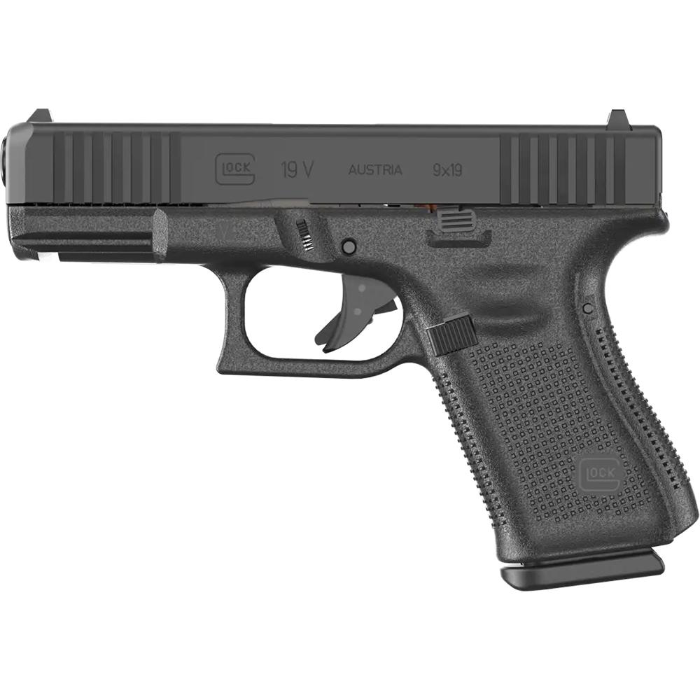 Glock UV1950201 G19 V 9mm 4.02" nDLC Semi-Auto Pistol - View 2
