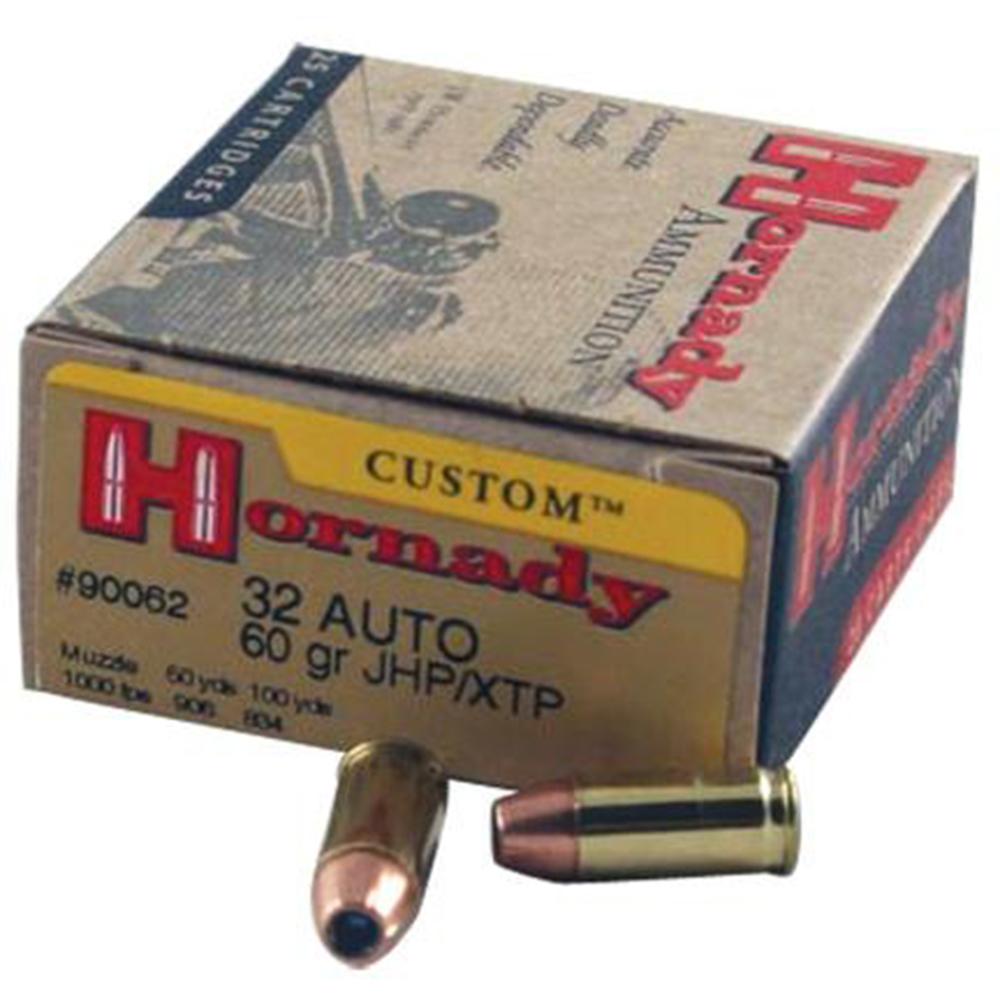 Hornady Custom 32 ACP 60 Grain XTP Hollow Point 25 Rounds Per Box - View 2