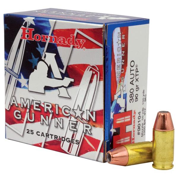 Hornady American Gunner 380 ACP 90 gr XTP Hollow Point Personal Defense - View 2