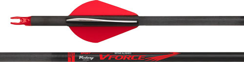 Victory Archery Vforce Sport 300 Arrow Fletched - View 2