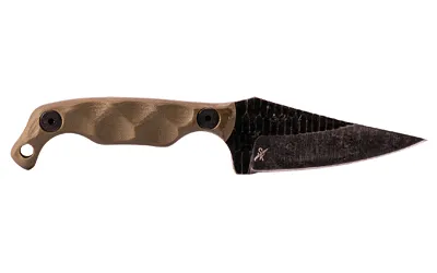 Stroup Knives Mini1 Fixed Knife 3" Trailing Point Blade 6.75" Overall - View 2