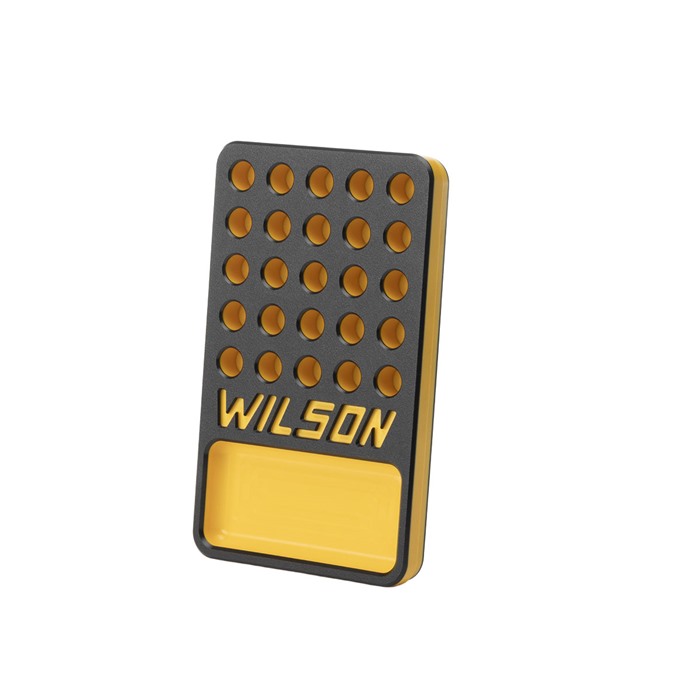 L.E. Wilson, Inc. .533'' 25-Round Reloading Tray W/Cup Black & Yellow - View 2