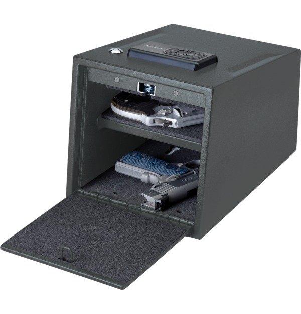 Hornady Two Gun Keypad Vault 95430 16 Gauge Steel Black Compact Safe - View 2