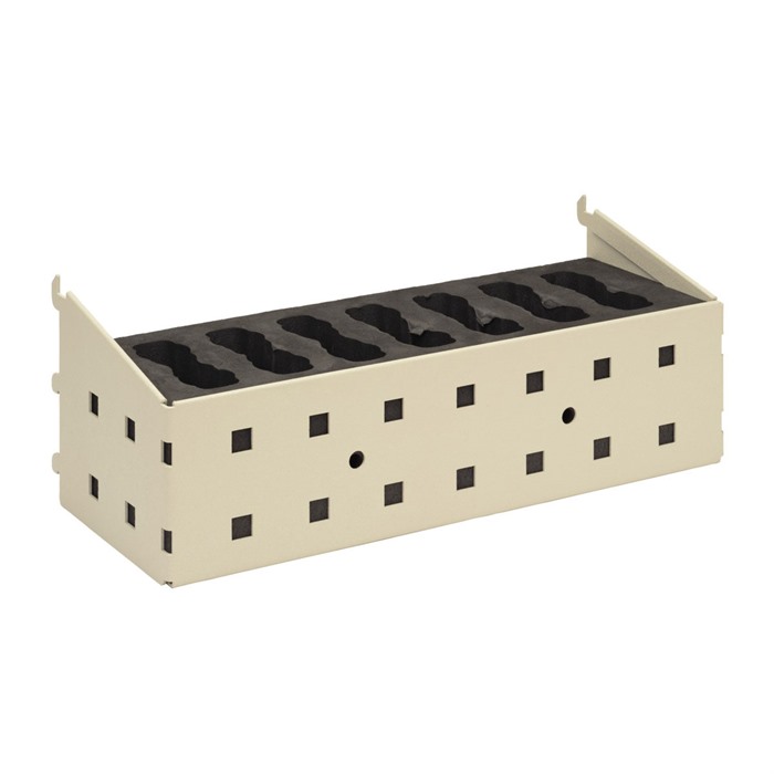 Hornady Security Square-Lok Bin 12in W 4.5in D 4.5in H Clear Plastic - View 3
