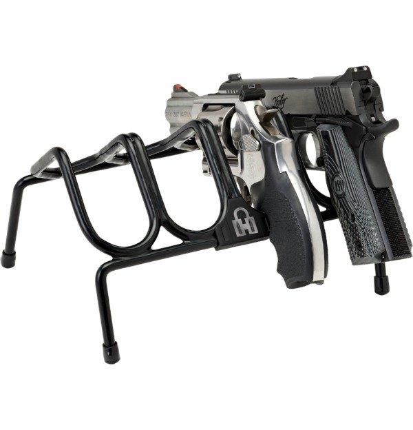 Hornady 95820 Four Gun Pistol Rack Black Metal PVC Coated - View 2