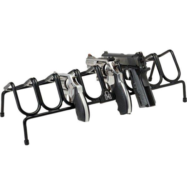 Hornady 95840 Eight Gun Pistol Rack Black Metal PVC Coated - View 2