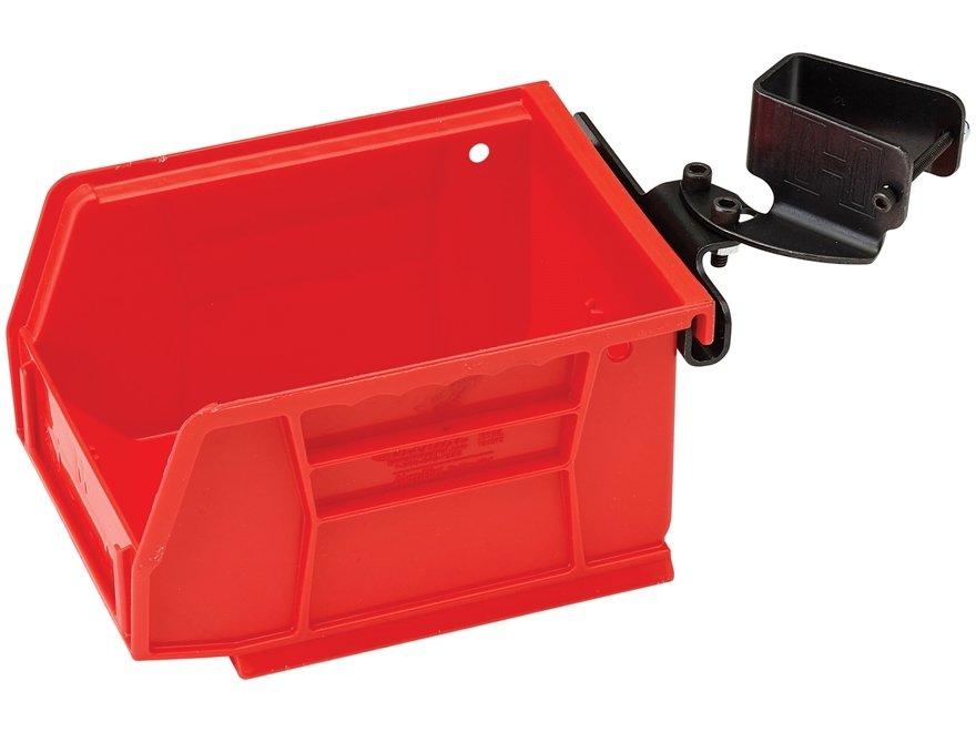 Hornady 366692 Lock-N-Load Universal Bin & Bracket Red Plastic Swivel Base - View 2