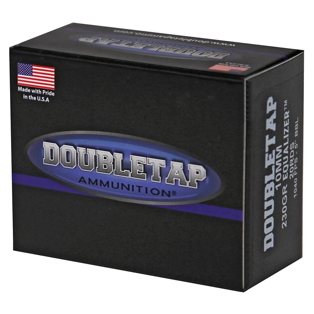DoubleTap 10MM230EQ 10mm Auto 230gr JHP+Lead Ball Ammo 20 Rounds - View 2