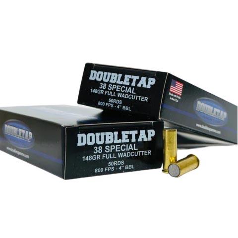 DoubleTap 38S148T50 .38 Special 148gr Match Wadcutter Ammo 50 Rounds - View 2