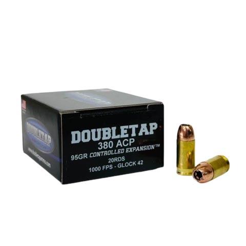 DoubleTap 380A95CE .380 ACP 95gr JHP Ammo 20 Rounds 1000fps 200ft/lbs - View 2