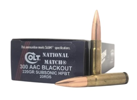 Doubletap 300BK220MK 300 AAC Blackout 220gr HPBT Subsonic Ammo 20/Box - View 2