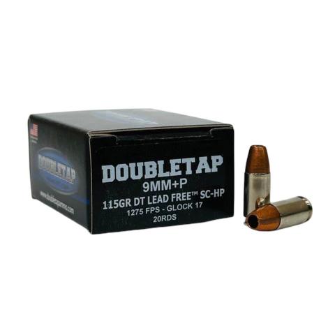 DoubleTap 9MM115X Tactical 9mm Luger +P 115gr Lead Free Ammo 20 Rounds - View 2