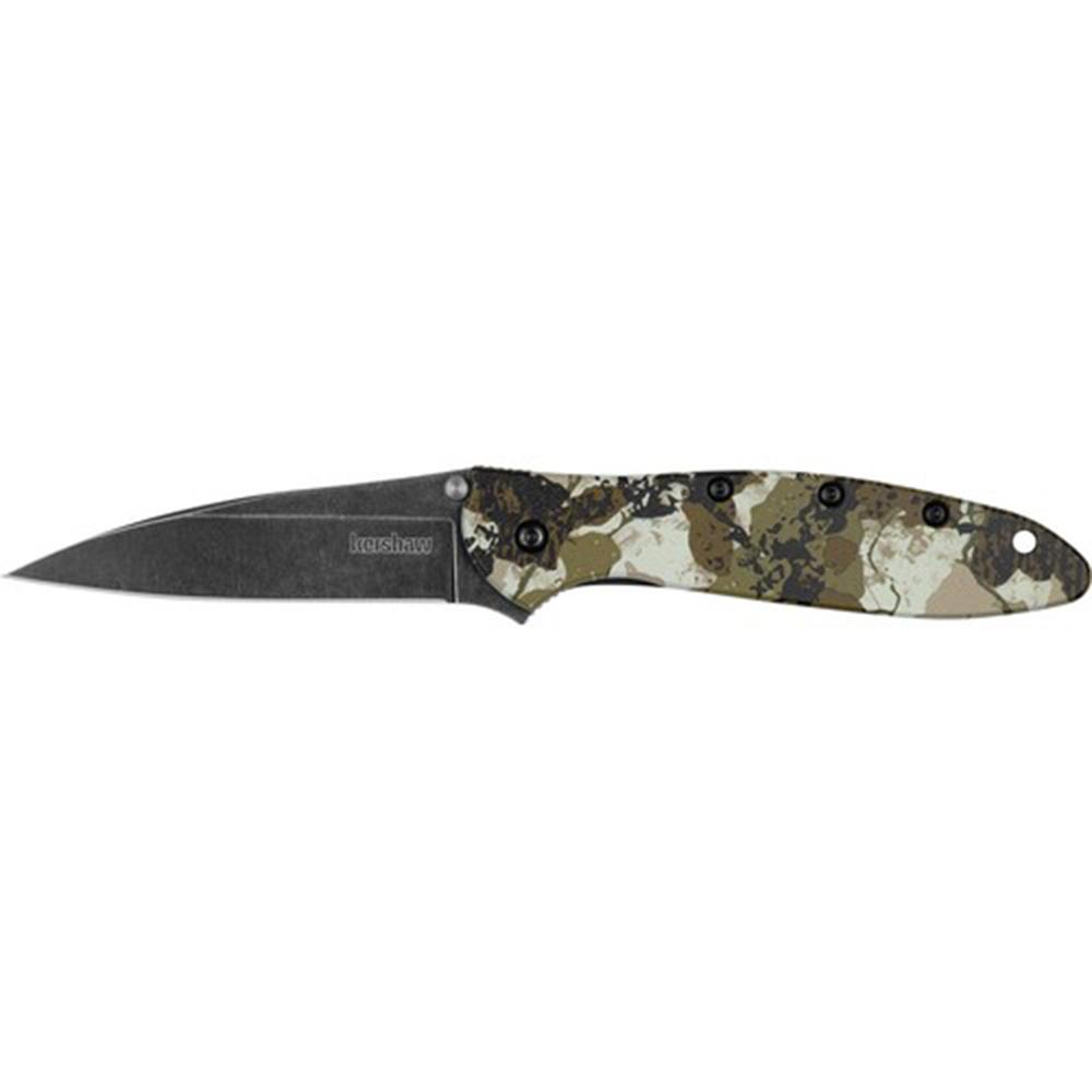 Kershaw Leek Folding Knife 3 Drop Point Blade Kings Camo - View 2