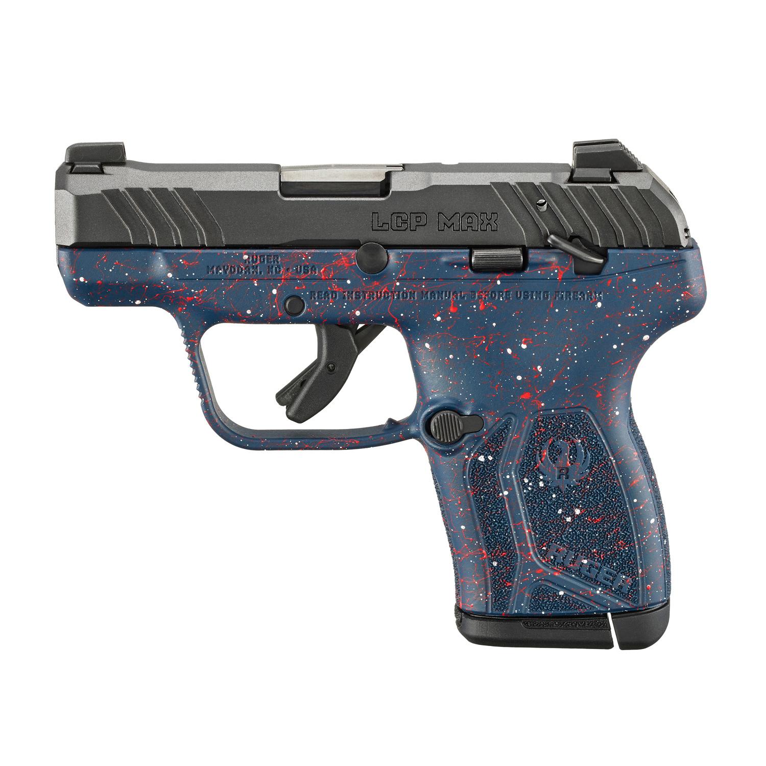 Ruger 13778 LCP MAX 380 ACP 2.8" Black Nitride Semi-Auto Pistol - View 2