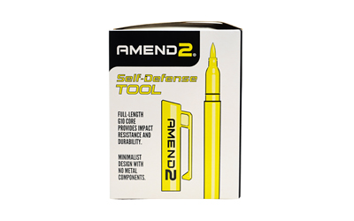 Amend2 G10 Self-Defense Pen Yellow Display with 24 Pens - View 4