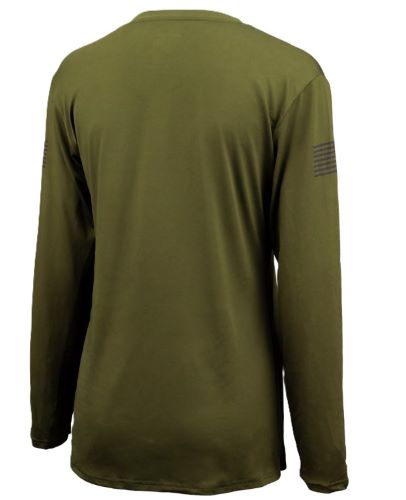 Glock AP96416 Hooded Performance Shirt M Grey Moisture-Wicking - View 2