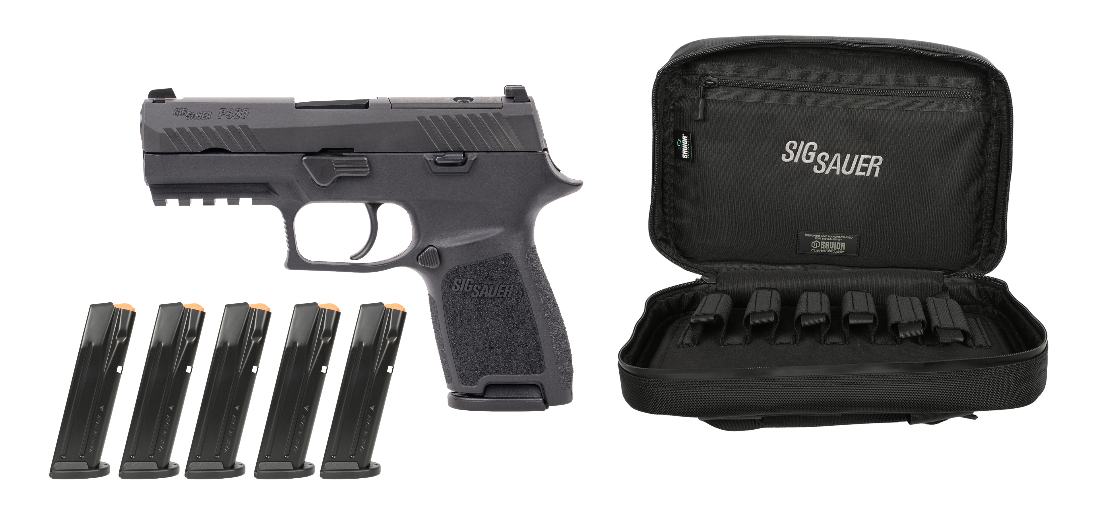 SIG SAUER 320C-9-BSSP-TACPRO P320 Compact TACPRO 9mm 3.9" Nitron Semi-Auto Pistol - View 2