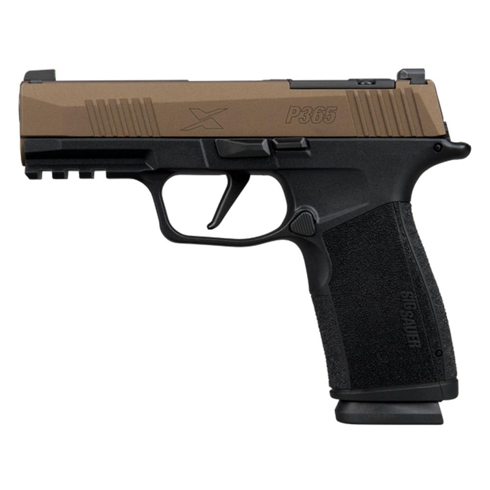SIG SAUER 365XCA-9-FBZXR3 P365 X-Series 9mm 3.7" 2-Tone Bronze Semi-Auto Pistol - View 2