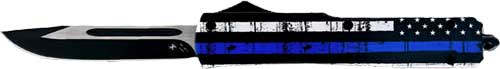 Templar MBTB331 Back The Blue Gen II OTF Tanto 3.5" 440C Blade Knife - View 2