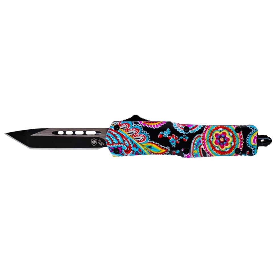 Templar SQT231 Quilt Gen II 2.69" OTF Tanto Black Oxide 440C Blade - View 2