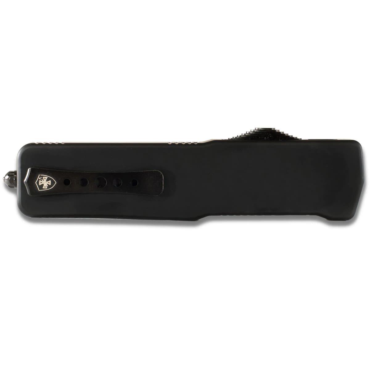 Templar LABR321 3.5" OTF D2 Steel Blade, Black Aluminum Handle Knife - View 2