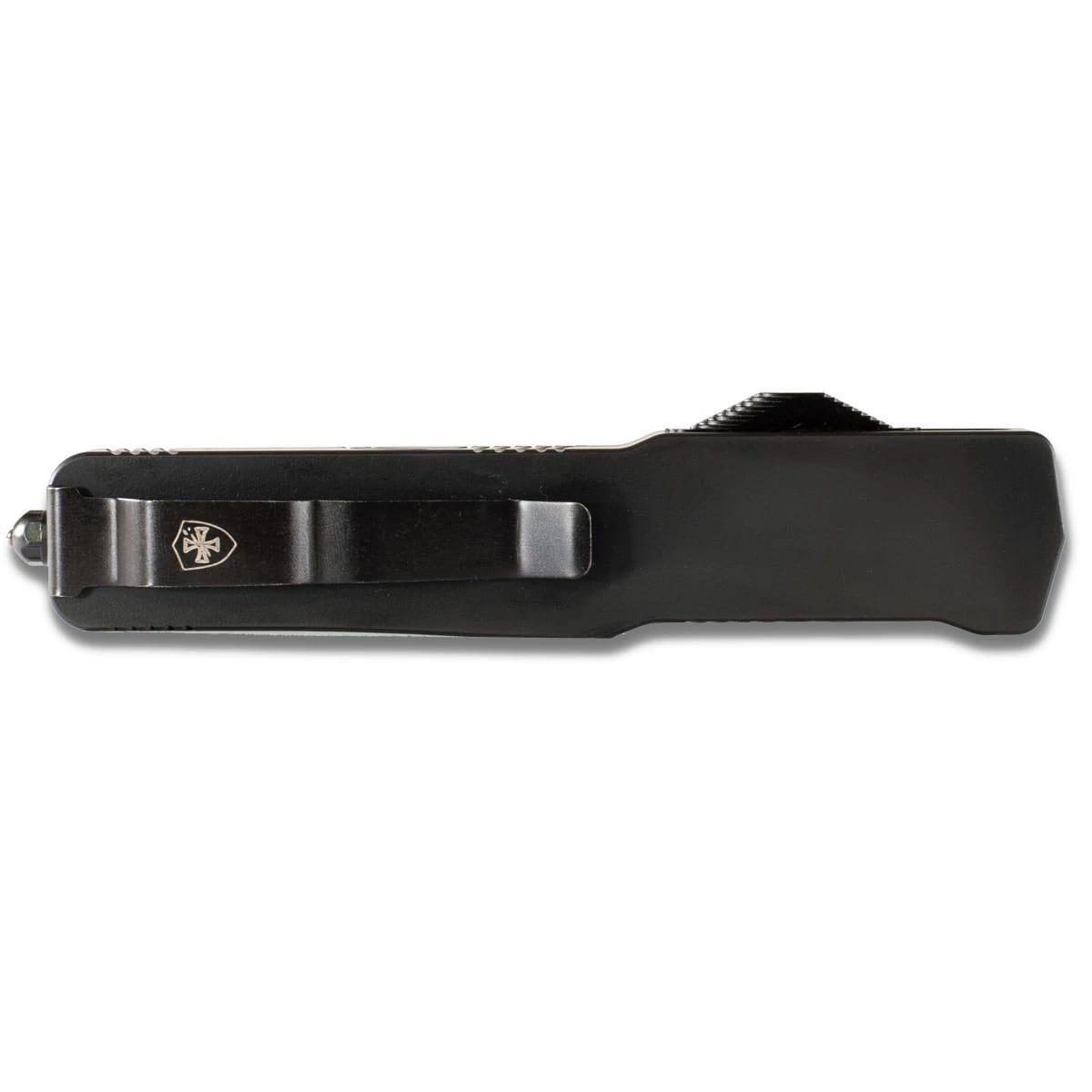 Templar Knife MABR321 3.16" OTF D2 Steel Blade Black Aluminum Handle - View 2