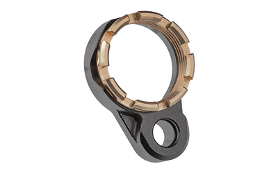 Fortis Manufacturing Inc. Light Weight K1 Castle Nut and End Plate Black - View 2