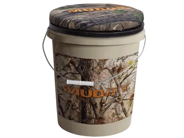 Muddy MUD-GS1204 Spin-Top Camo Bucket Seat 5 Gallon 360 deg View - View 2