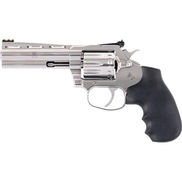 Colt KING COBRA 10 SHOT 4.25" .22LR HARD TO GET POLISHED STAINLESS - View 2